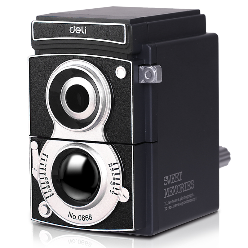 Deli-0668 Rotary Pencil Sharpener