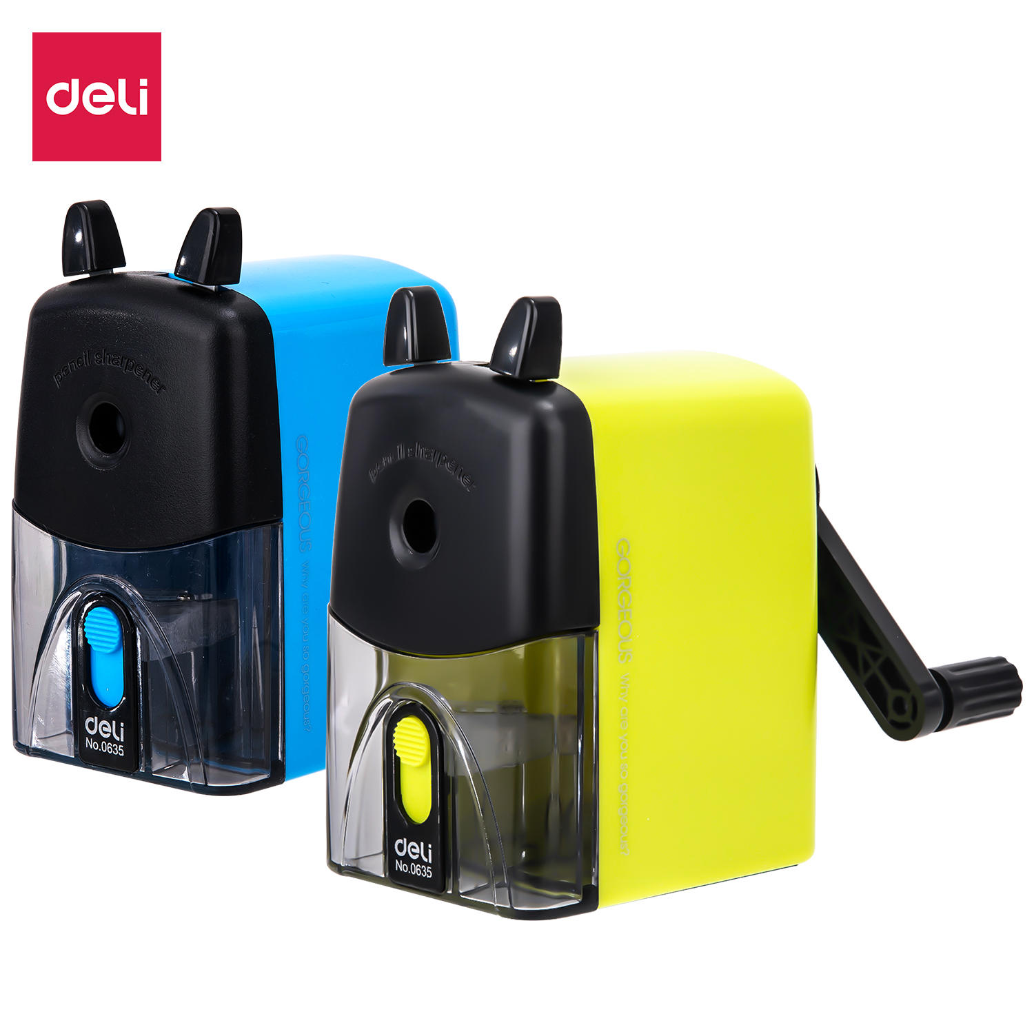 Deli-E0635 Rotary Pencil Sharpener