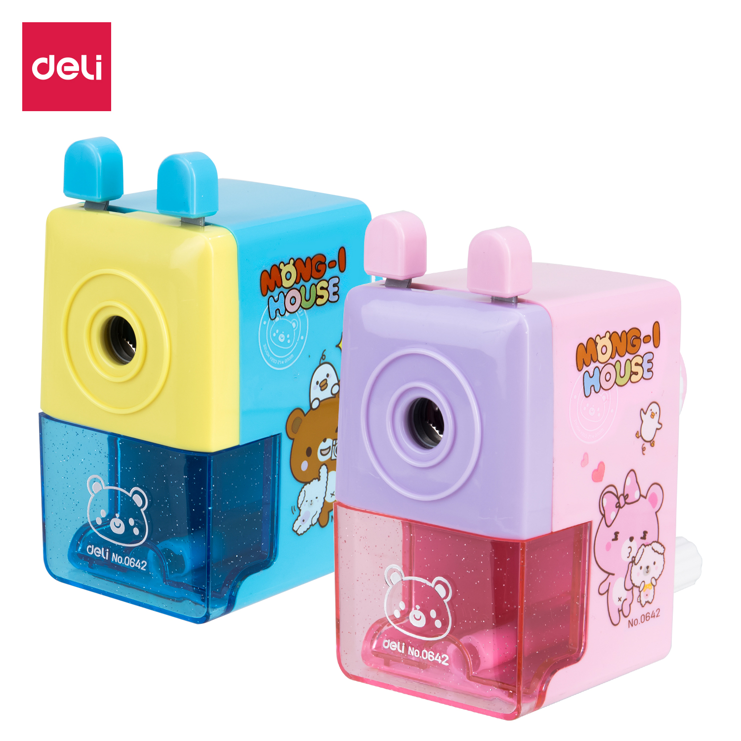 Deli-E0642 Rotary Pencil Sharpener