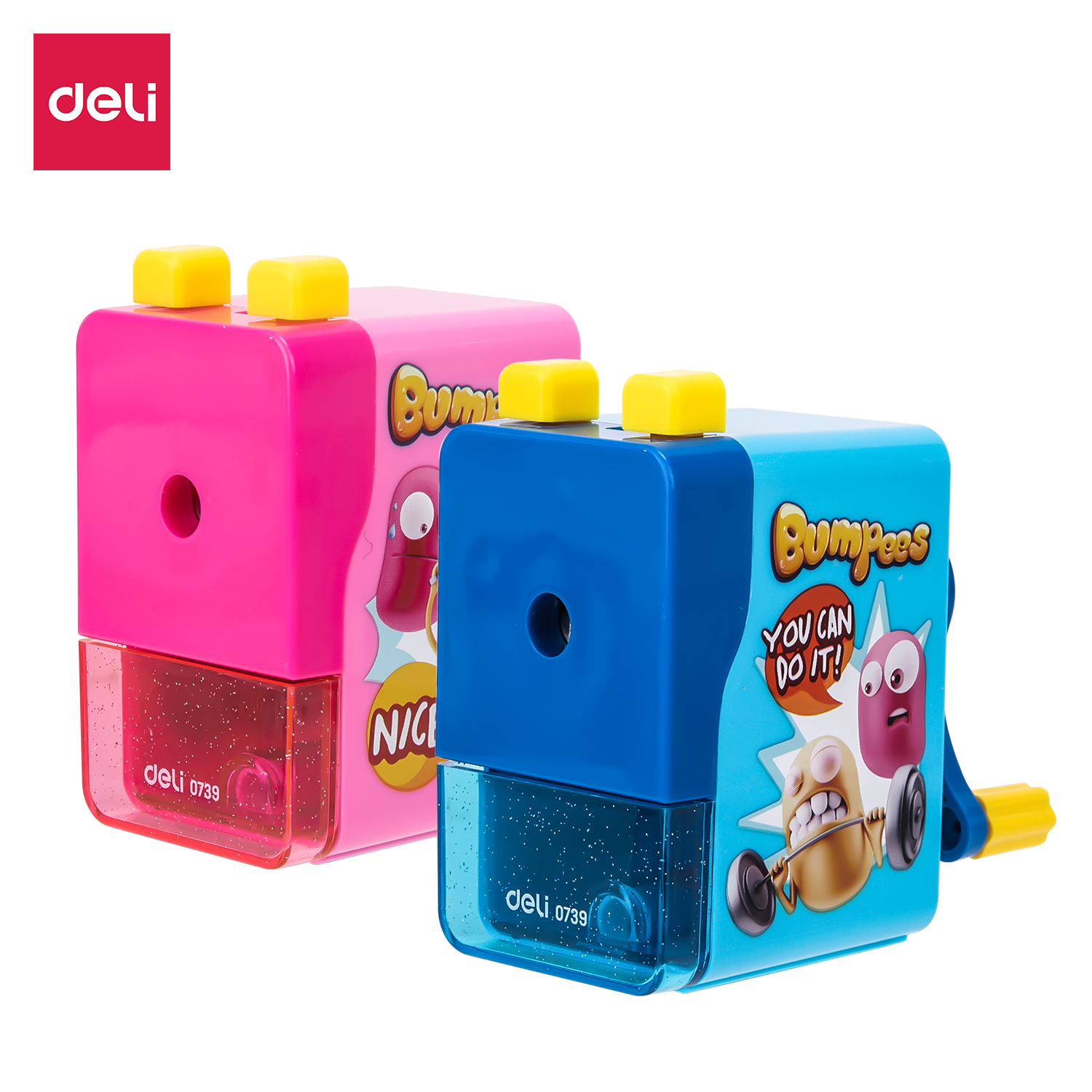 Deli-E0739 Rotary Pencil Sharpener
