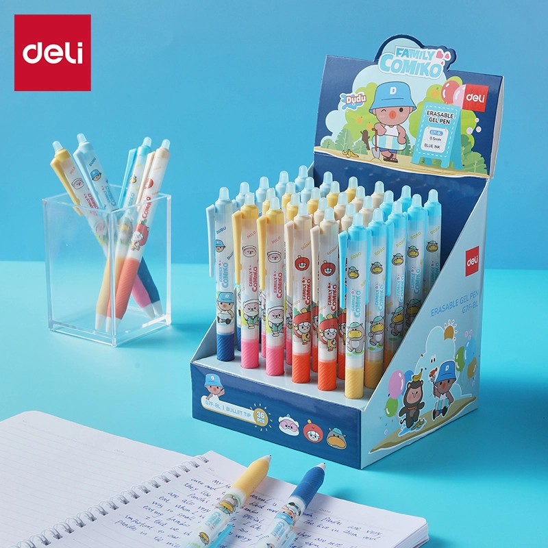Deli-EG7F-BL Erasable Gel Pen
