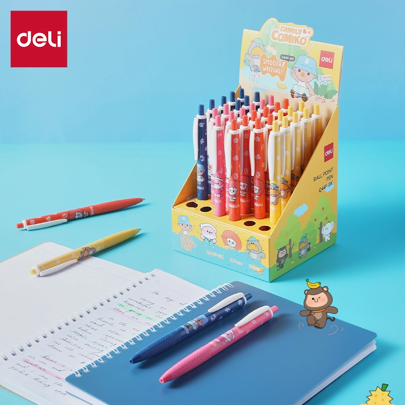 Deli-EQ44F-BK Ballpoint Pen